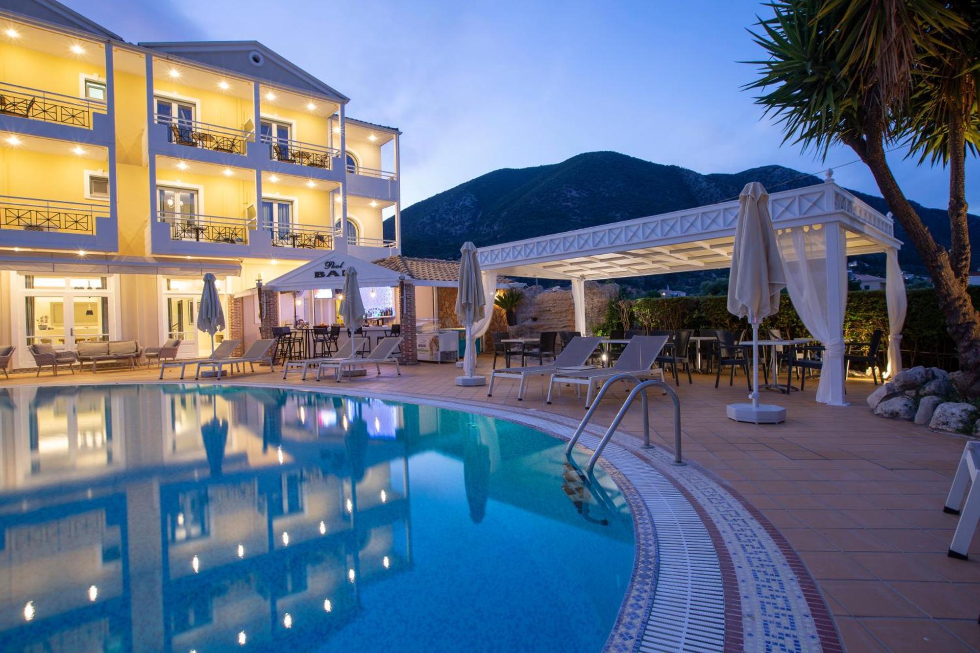 Lefko Hotel & Apartments Нидри Экстерьер фото